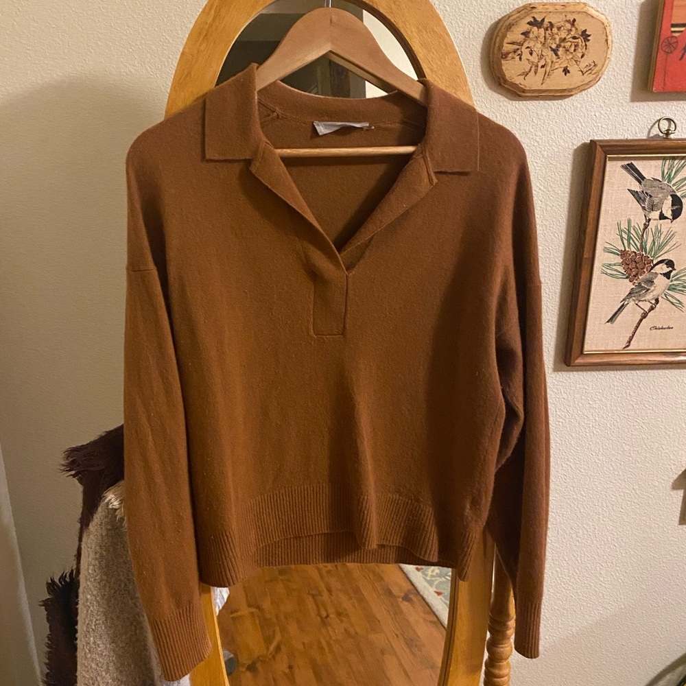 EVERLANE CASHMERE POLO